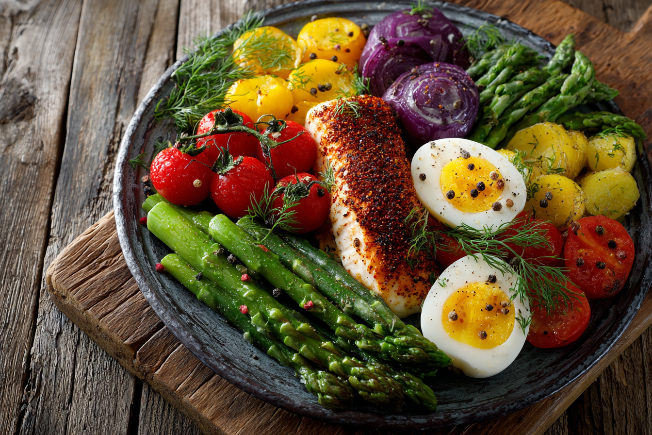 Rodinné vaření zdravých pokrmů pro seniory